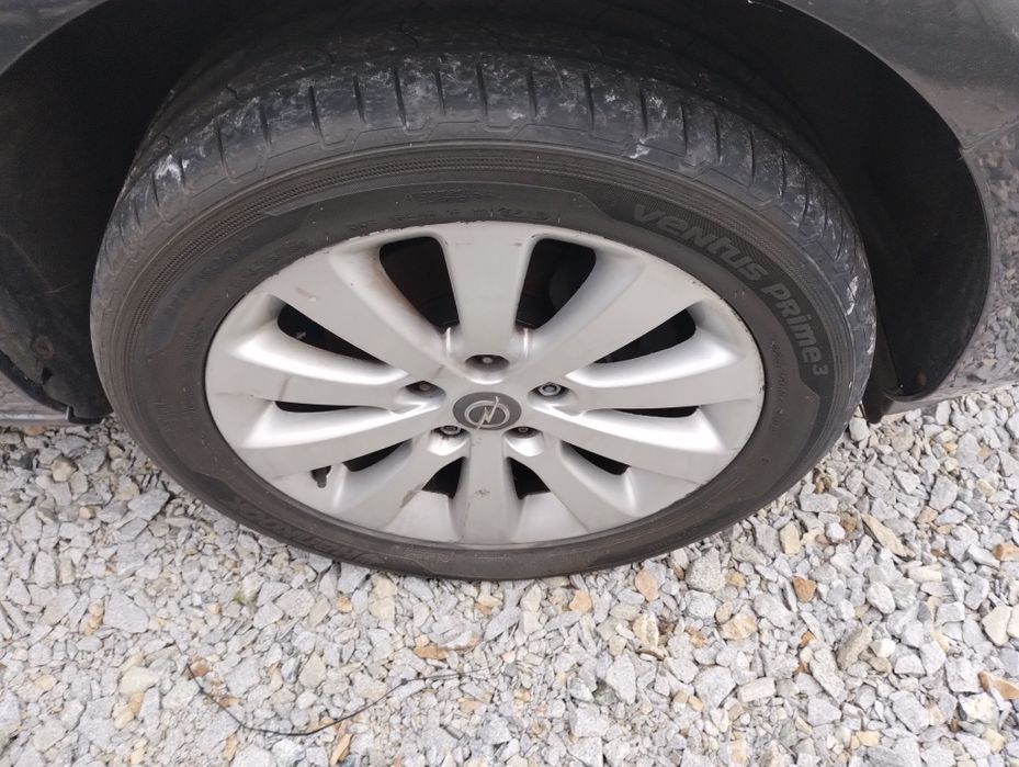 Koła alufelgi opel astra J felgi 5x115 ładne opony 225/50/17