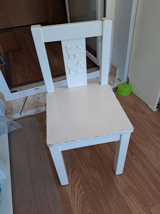Cadeira criança IKEA madeira