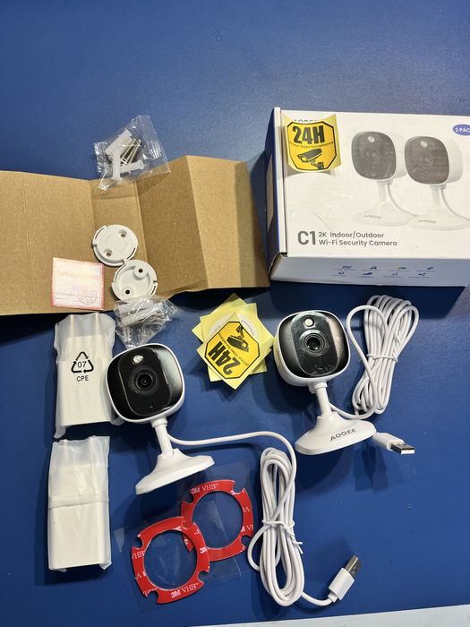 Câmara de vigilância WiFi exterior/interior