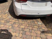 Zderzak tylny Hyundai i40 Kombi 2014 Nr.Lak. NCW