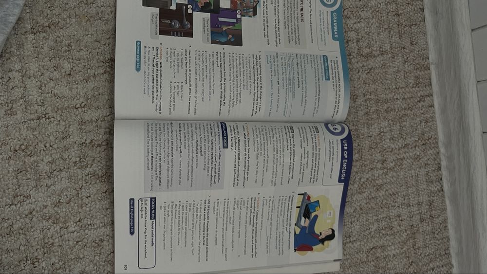 Книга „ Student’s book focus 3”.