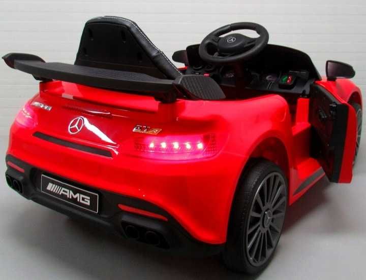 NOWY Mercedes Dla Dziecka Auto Na Akumulator Litowo-Jonowy SKÓRA Pilot