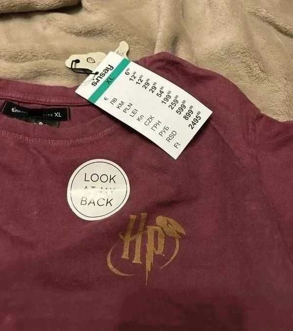 T-shirt damski Harry Potter rozmiar XL