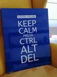 Keep Calm - Quadro