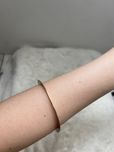 Bransoletka metal metalowa delikatna vintage minimalizm stara 19