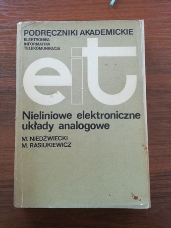Książka Nieliniowe Elektroniczne Układy Analogowe