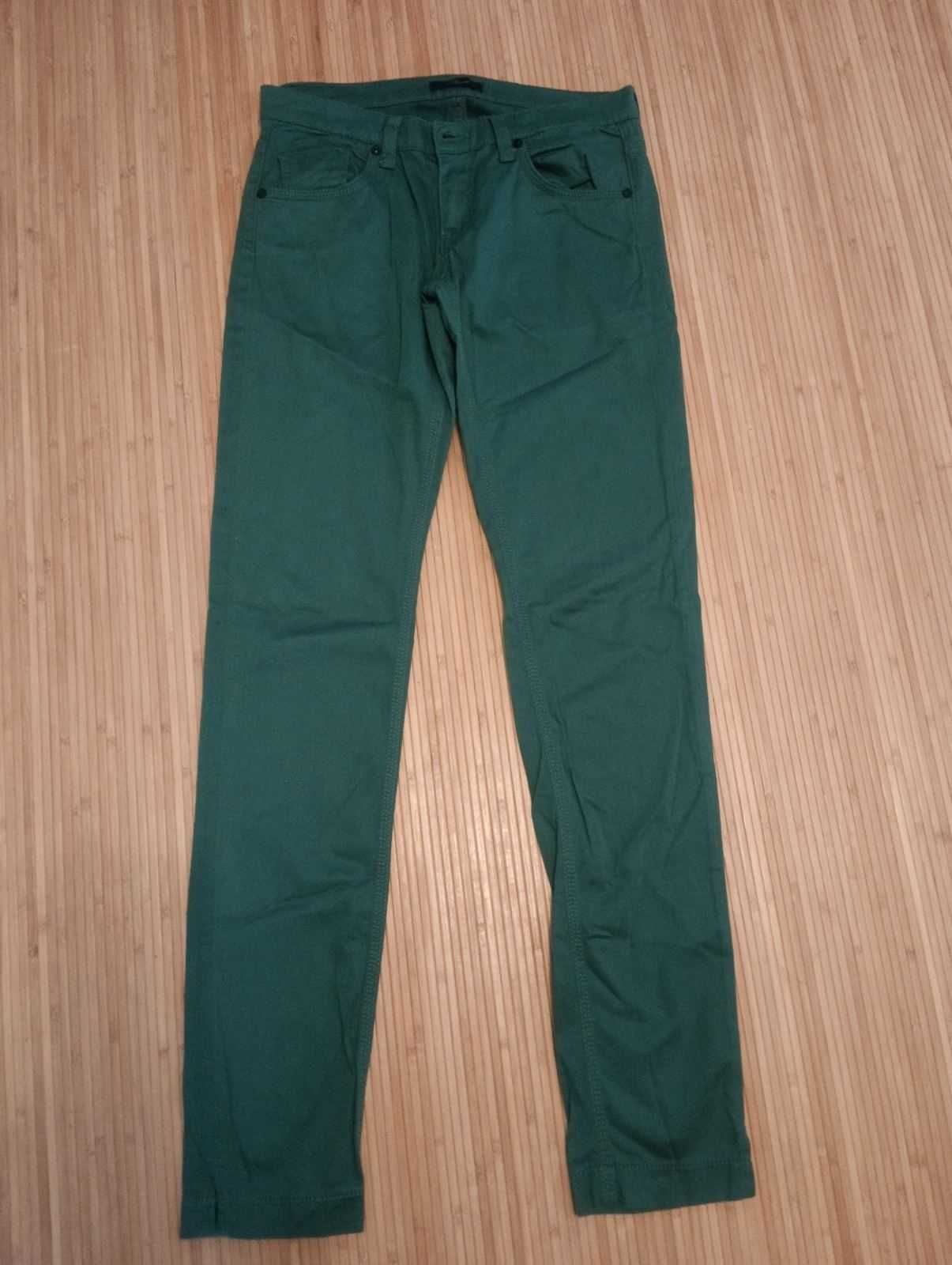 Штани жіночі, брюки женские зелёного цвета, новые р.27