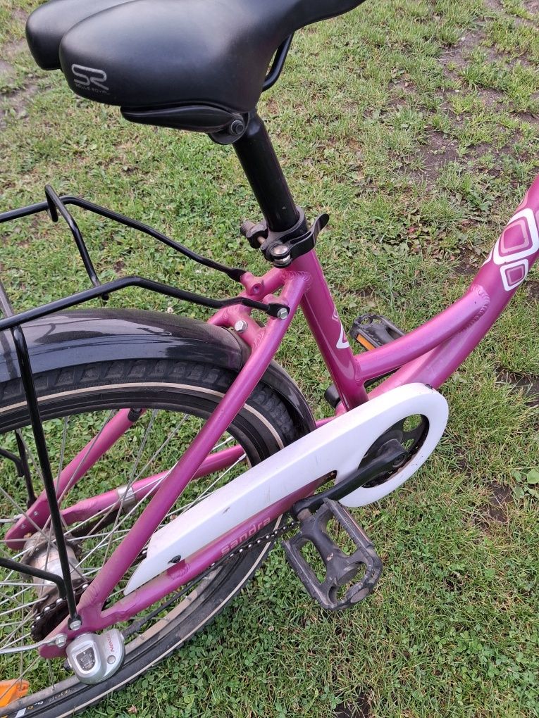 Rower młodzieżowy dla dziewczyny