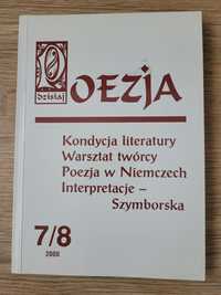 Poezja dzisiaj. Nr 7/8 2000