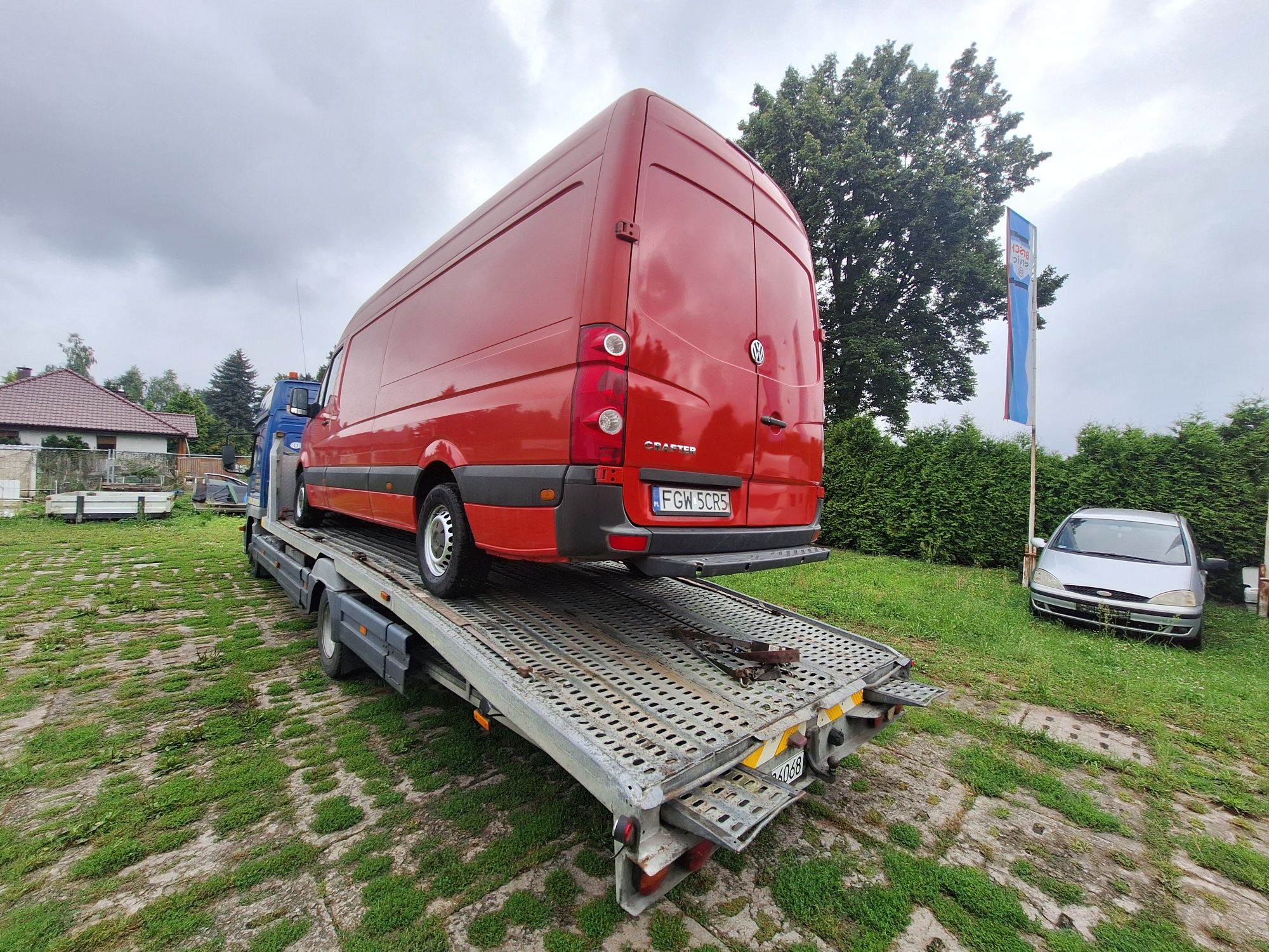 Atego 923 Autolaweta  Laweta 8600kg Pomoc Dogowa Najazd 7.4m Specjalny