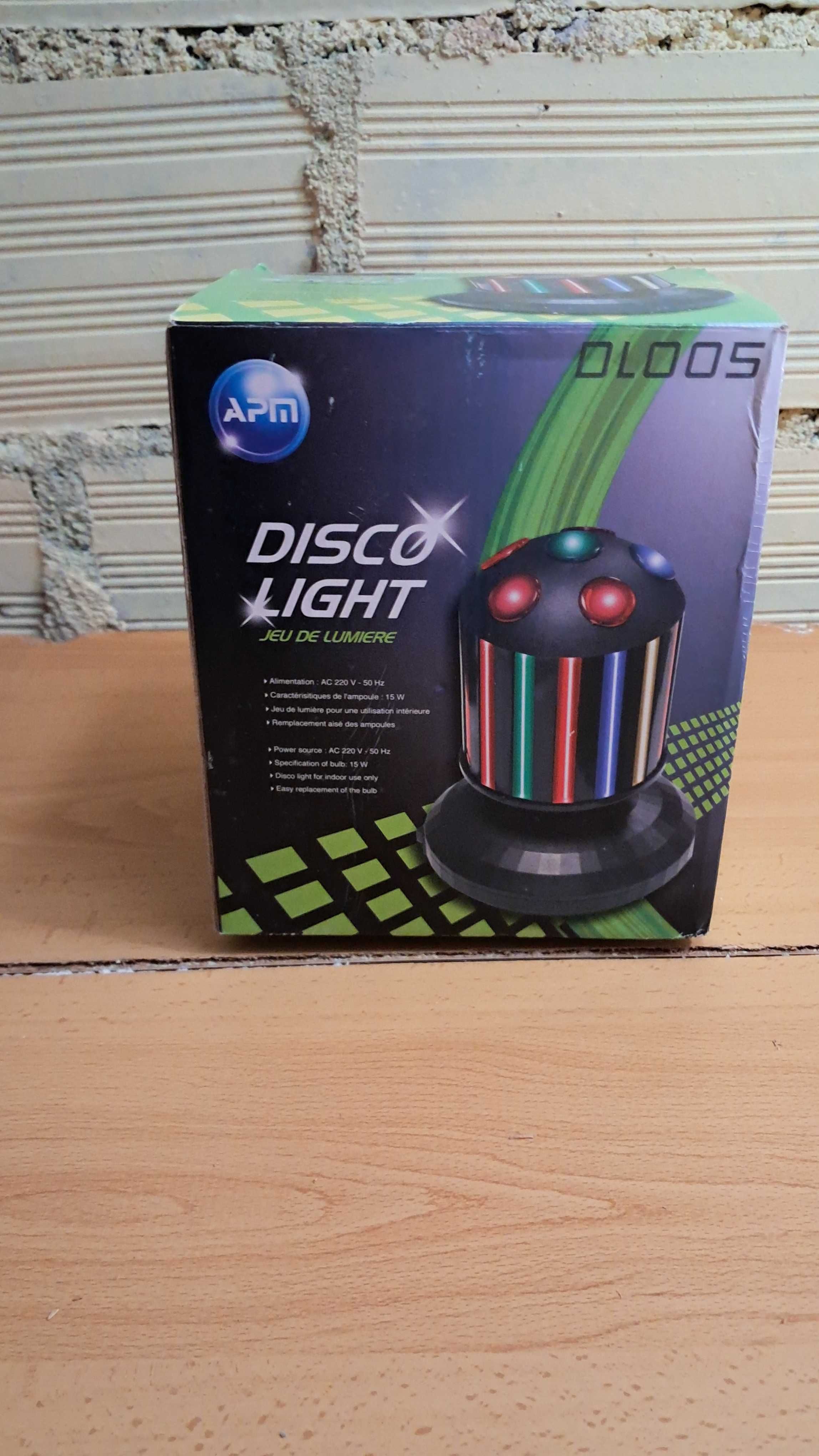 Sistema de Luz giratório para discoteca