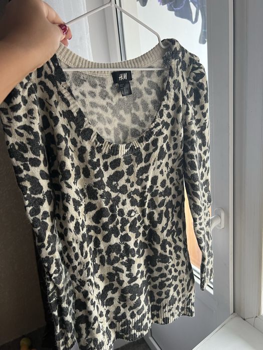 Жіночий джемпер леопардовий H&M