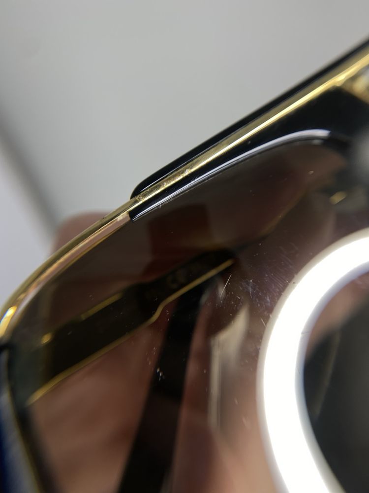Окуляри оригінал Louis Vuitton Black/Gold Z0936W Mascot Sunglasses