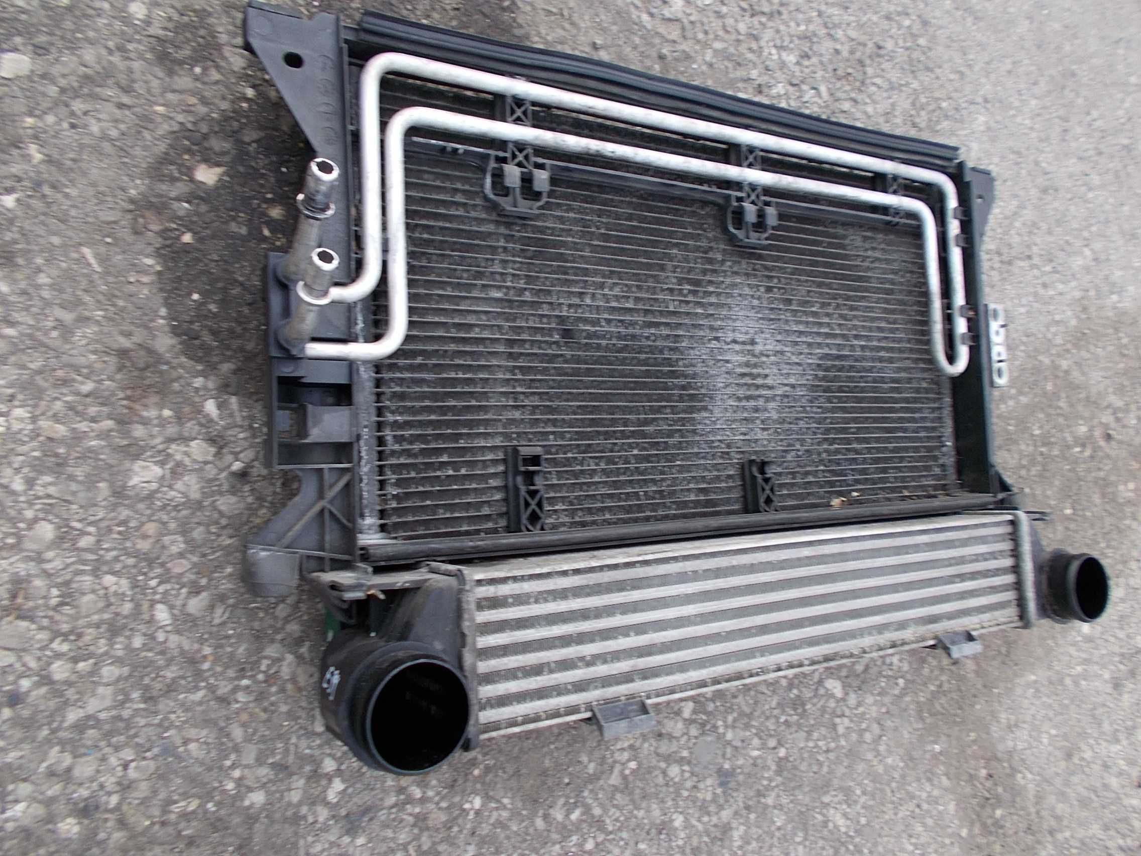 bmw E39 2.0 td 02r chłodnica klimy wspomagania powietrza intercooler