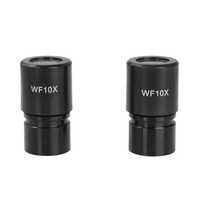 WF10X Microscope Biological линзы Microscope Lens 23.2mm 2PCS