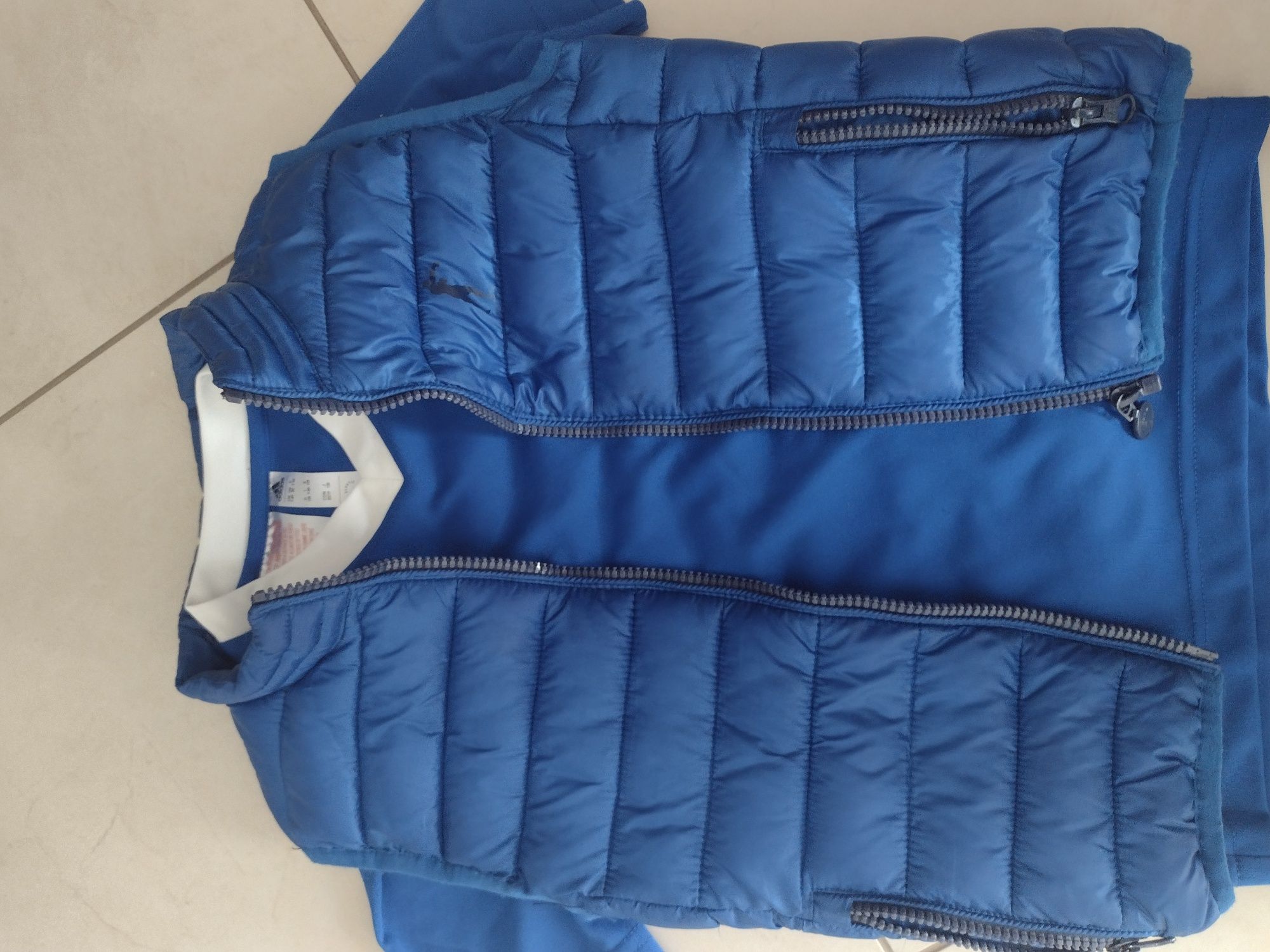 Bezrękawnik dziecięcy Boxeur plus T-shirt Adidas rozm