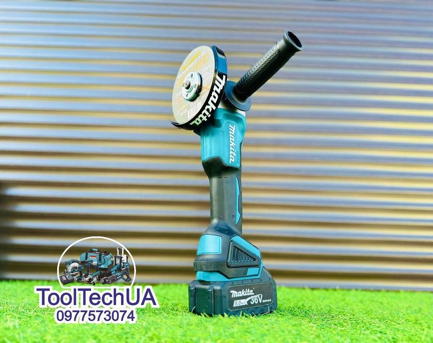 Акумуляторний Набор 2в1 Makita Болгарка DGA404 + Шуруповерт DHP485