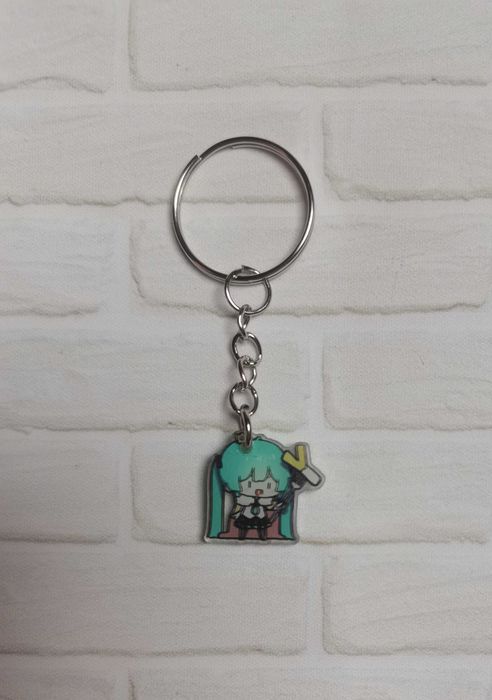 Breloczek z mini przywieszką - Hatsune Miku (manga / anime) [5]