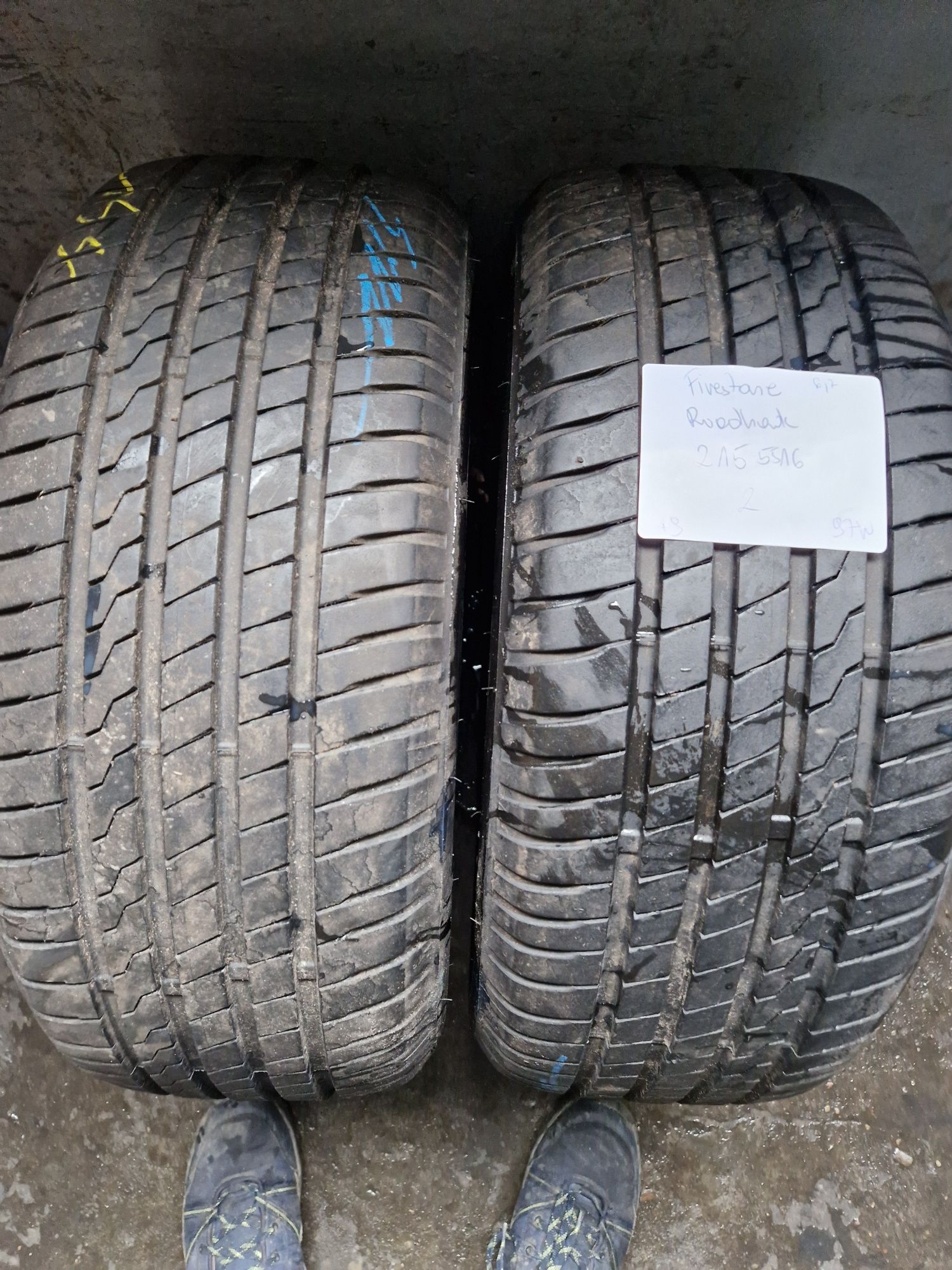 215/55/16 215/55R16 Firestone 2019 lato