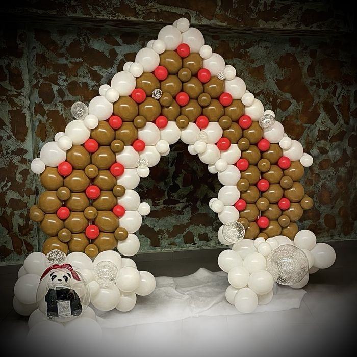 Oryginalne dekoracje balonowe - Święta - Mikołajki -Eventy