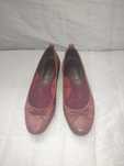Baleriny Tamaris skóra bordowe r.38