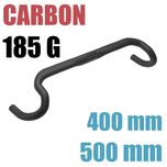 Carbon! Kierownica gravel 400 mm rowerowa 40 cm baranek flara