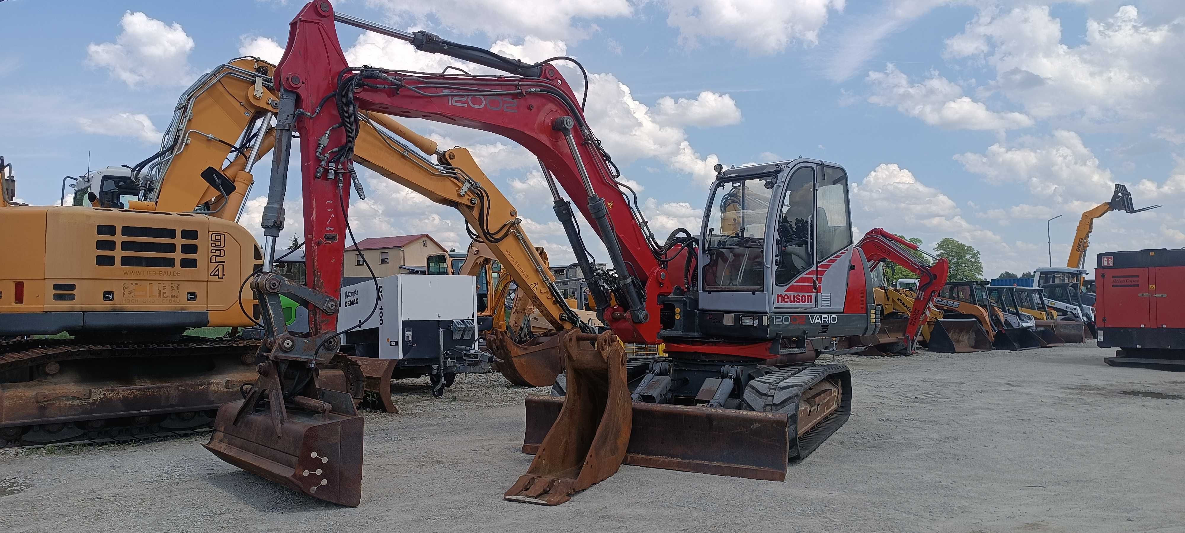 Minikoparka NEUSON 12002 RD / 12T / Wacker / CAT 308 312  TEREX TC 125