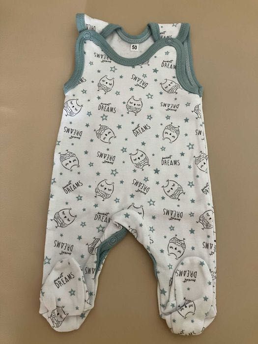 Zestaw w sówki r.50 Mir-mar wcześniak #50.07