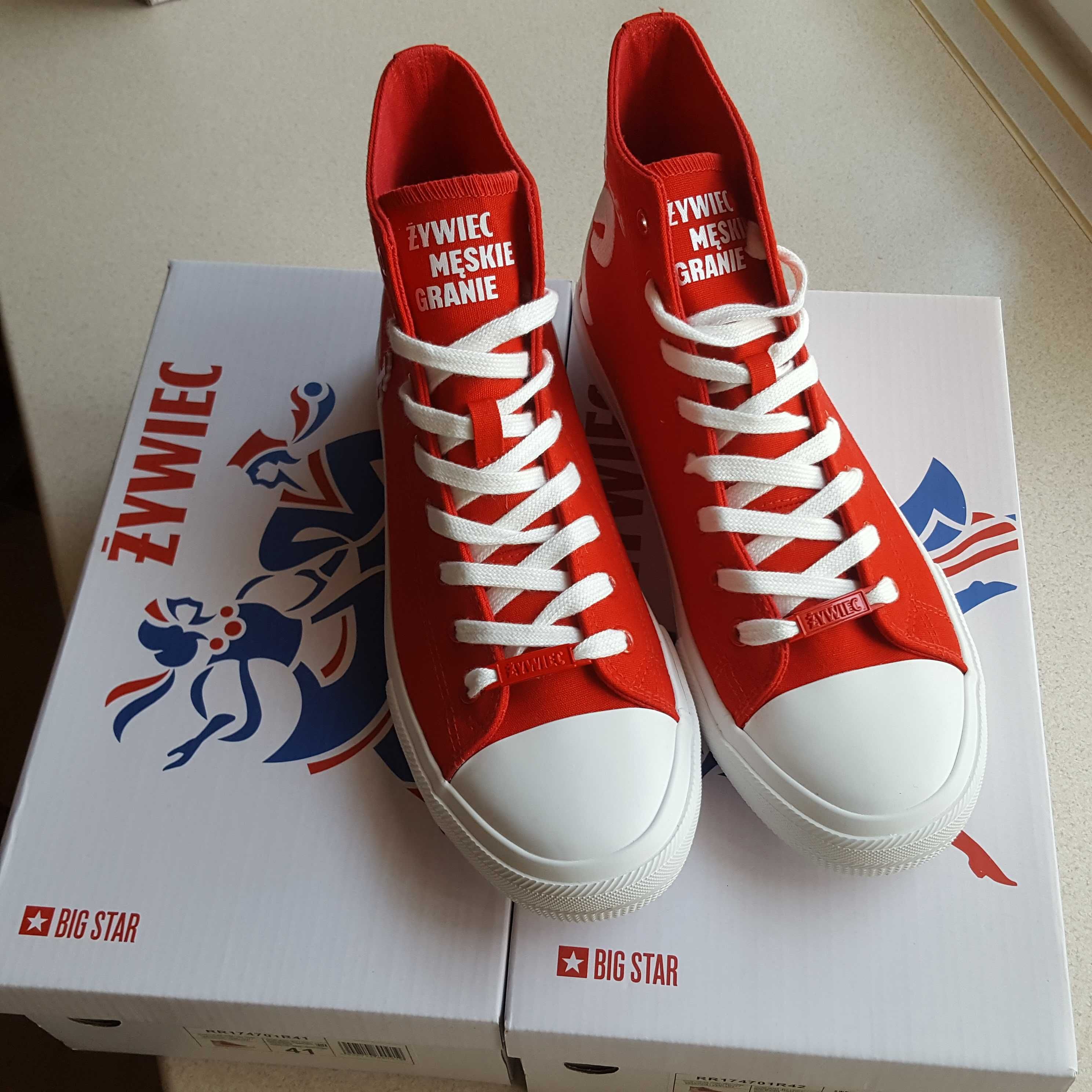 Trampki Big Star Żywiec Męskie Granie – nowe r. 43