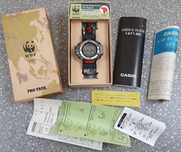 zegarek Casio PRT-40 ProTrek limitowany WWF barometr termometr kompas