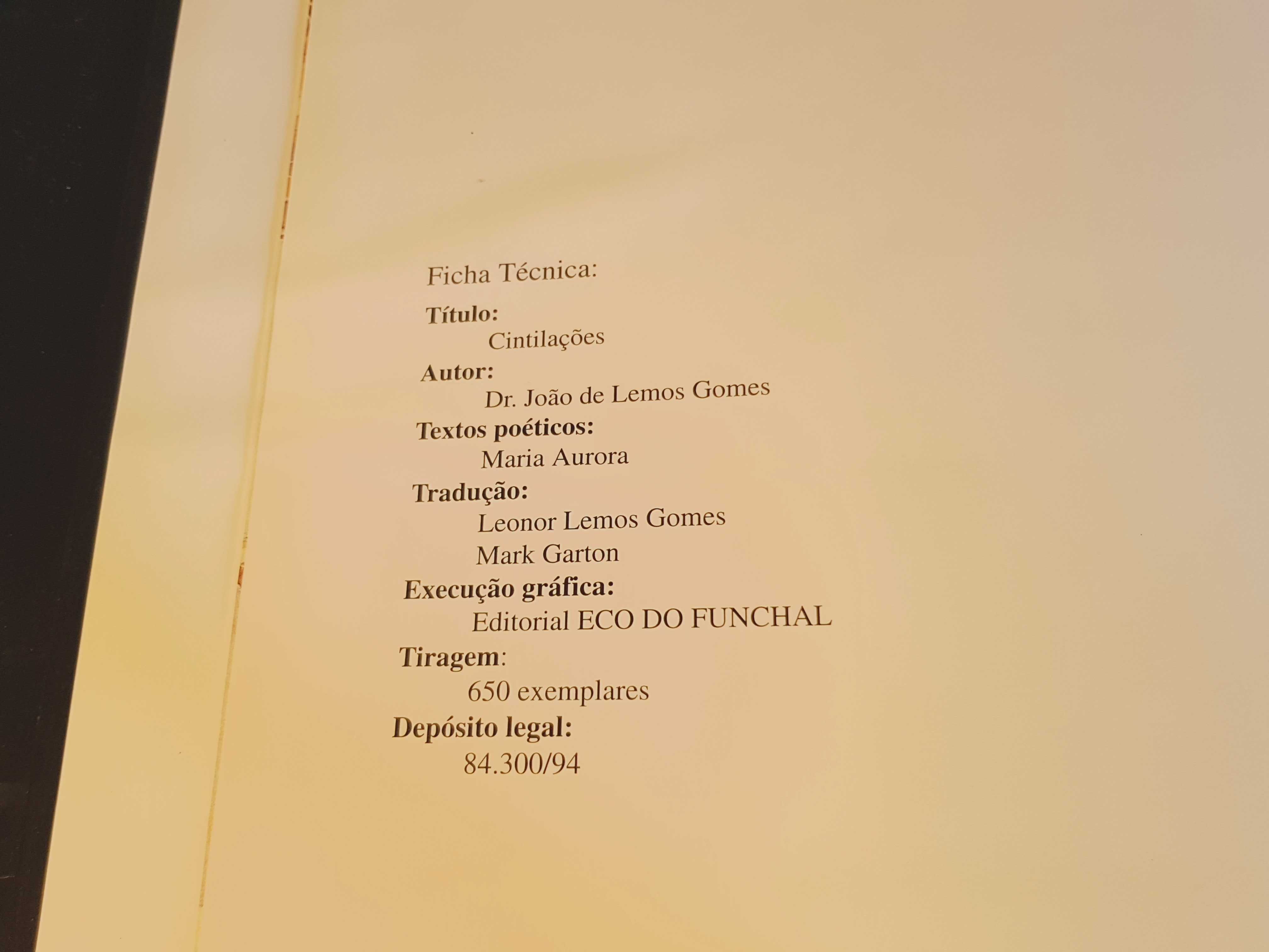 [Assinado] Cintilações - Aguarelas do Dr. João de Lemos Gomes