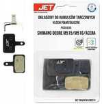 Klocki DS10 półmetaliczne SHIMANO DEORE JET-04