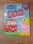 Świnka Peppa 500 naklejek Peppa Pig
