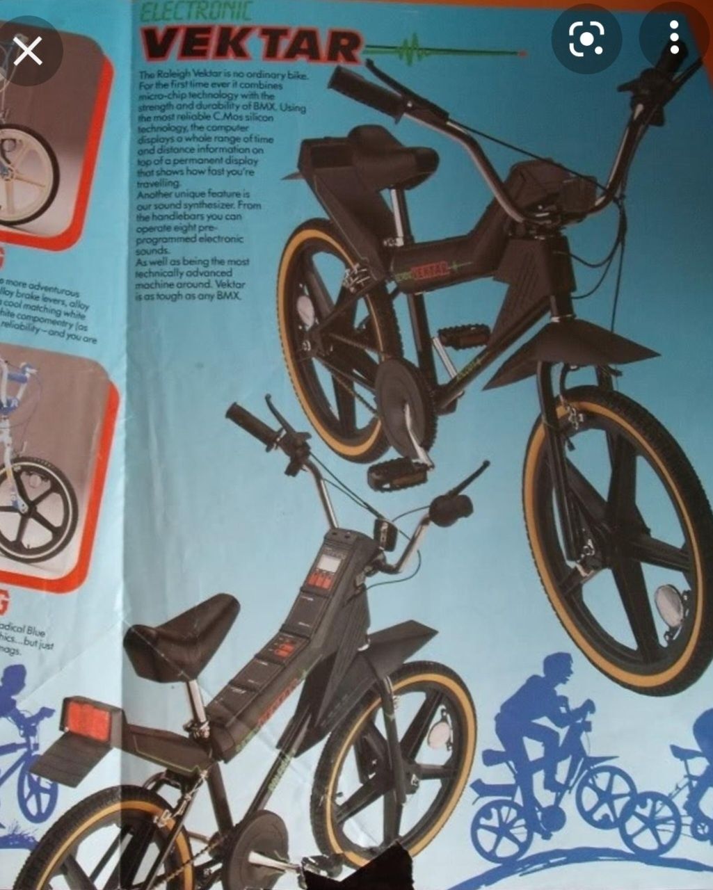 Bicicleta BMX Raleigh Vektar - RARÍSSIMA!