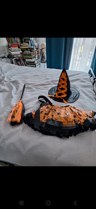 Strój czarownicy hallowen rozmiar uniwersalny Nowy