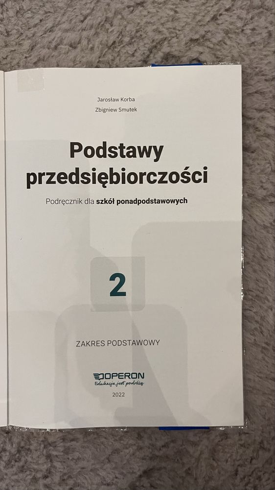 Podręcznik podstawy przedsiębiorczości