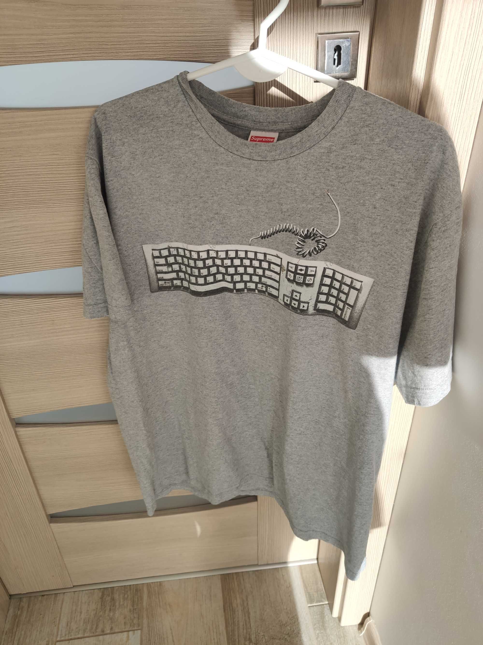 Supreme t-shirt koszulka M keyboard