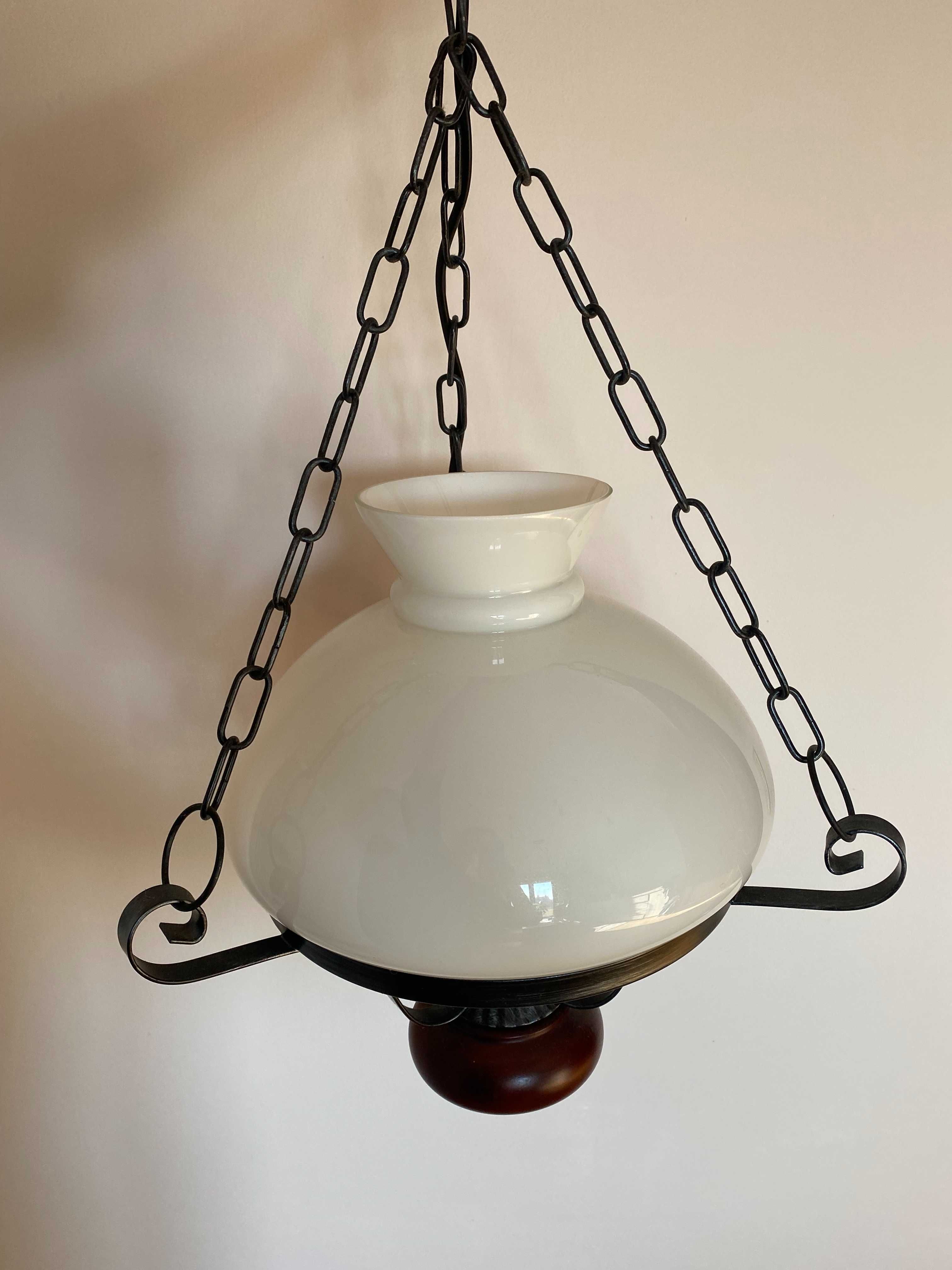 Lampa sufitowa stylowa retro vintage