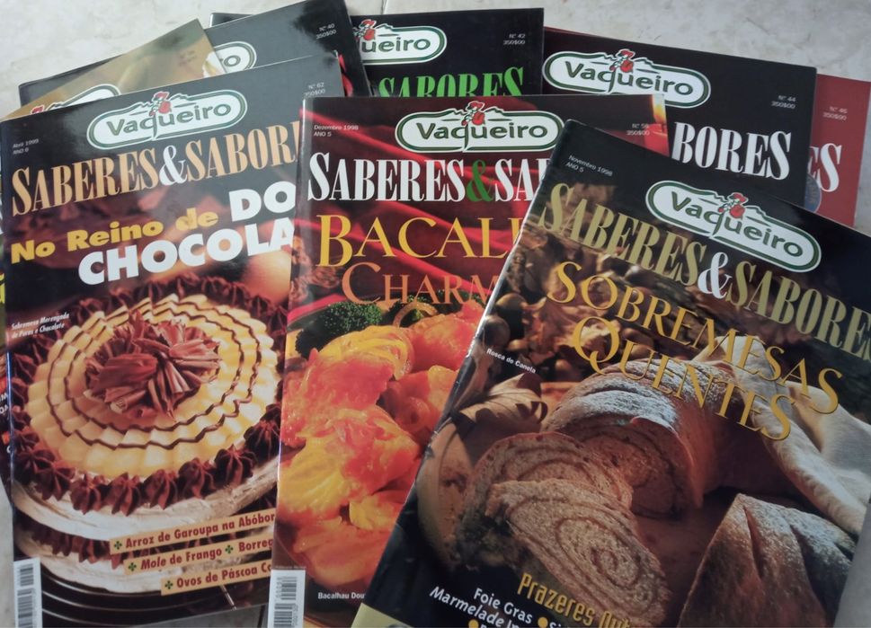 Revistas de Culinária - Lote 295 Revistas