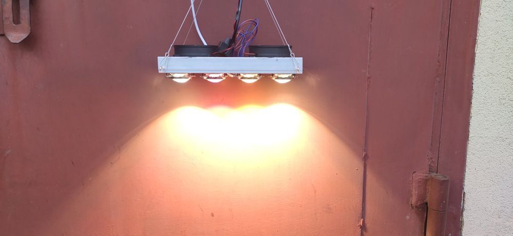 Grow LED 370-780Нм 200W Фитолампа 100% результат QB4075 Samsung LM283B