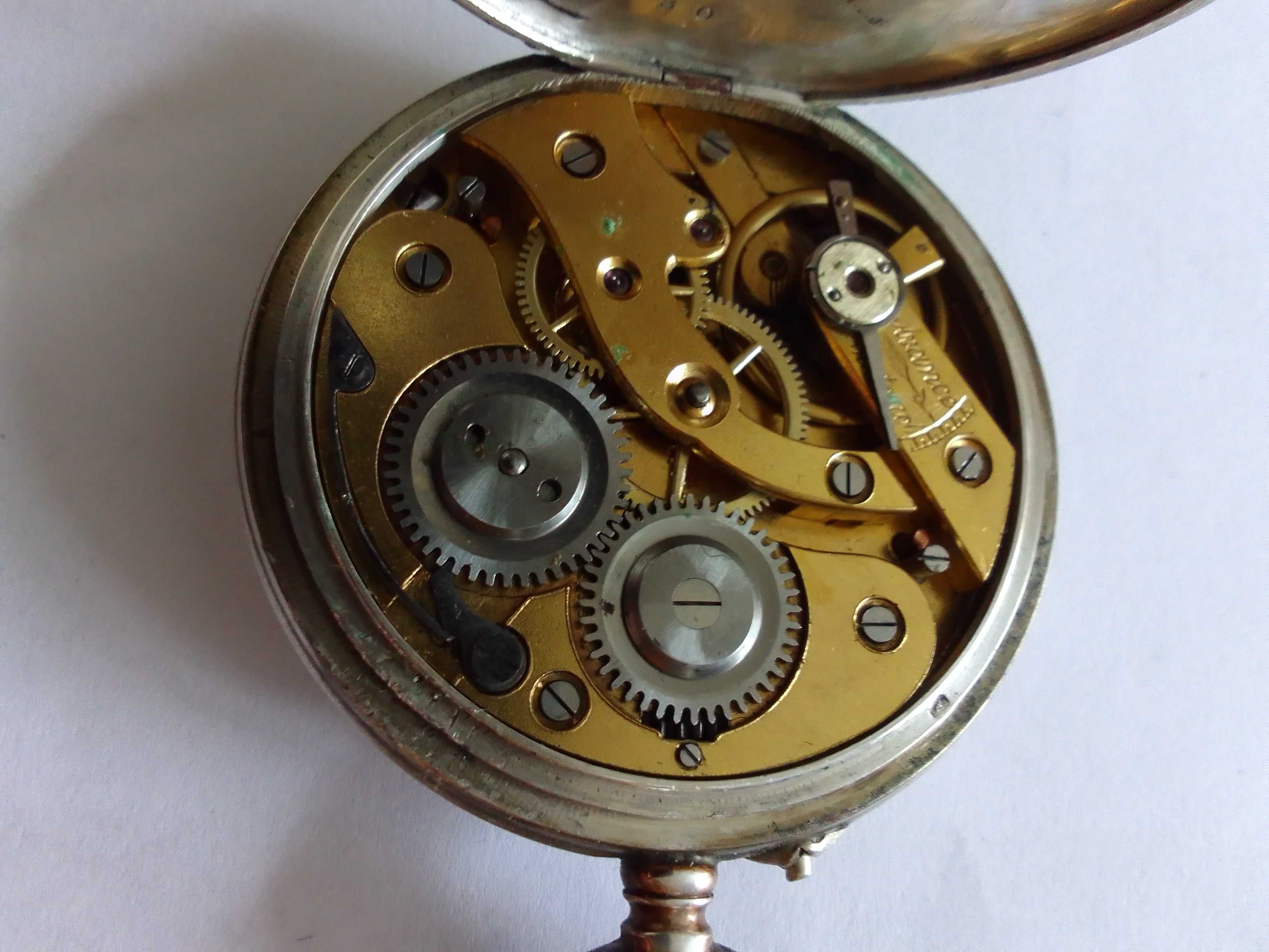Zegarek Kieszonkowy srebro