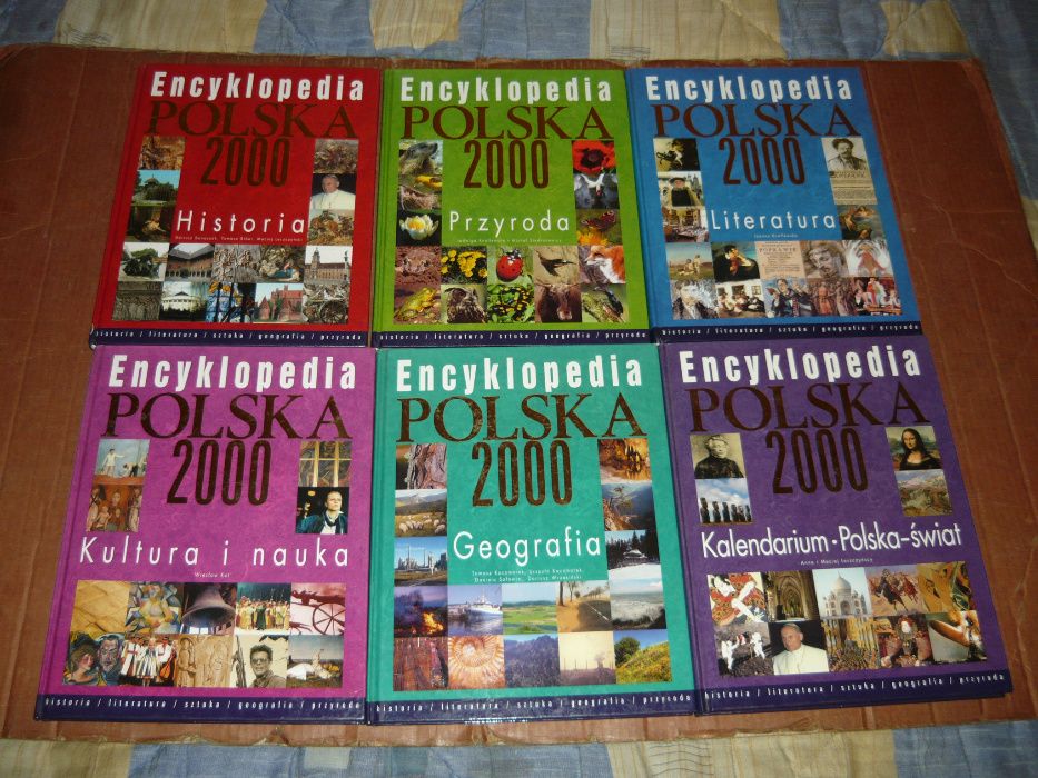 Encyklopedia Polska 2000 1 - 6 tomów