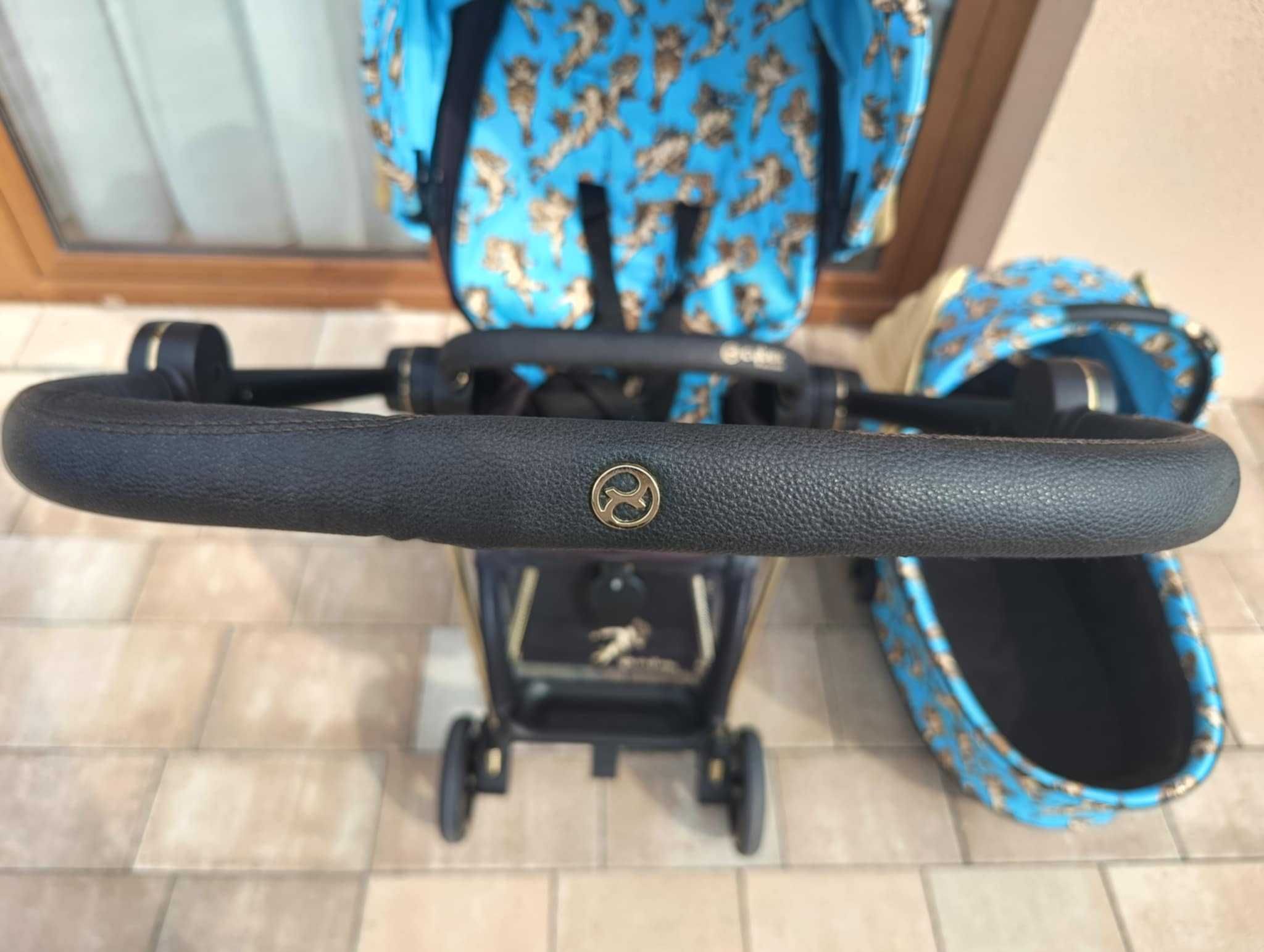 CYBEX MIOS wózek 2w1 Gondola Spacerówka Jeremy Scott Piękny