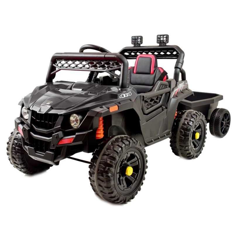 Super auto Buggy dla dziecka z odpinaną Przyczepką -radio Fm