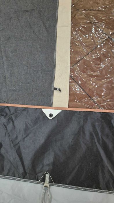 Przedsionek Isabella do kempingu przyczepa namiot 835cm-865cm Jak Nowy