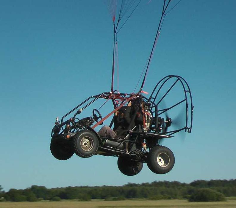 Napęd do paralotni PPG/ trajka/ paraplan/ latający samochód
