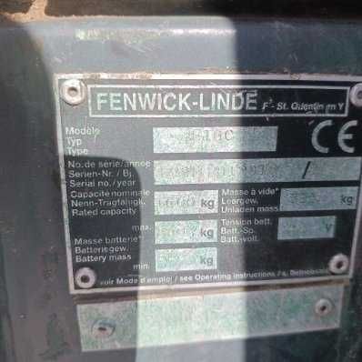 Wózek widłowy elektryk Linde E16C