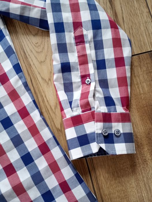 Nobel League męska koszula L Slim 40/41