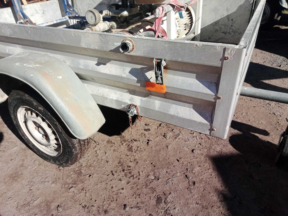 M-Tec PFT Silomat sama przyczepka z Niemiec dokumenty f VAT c brutto