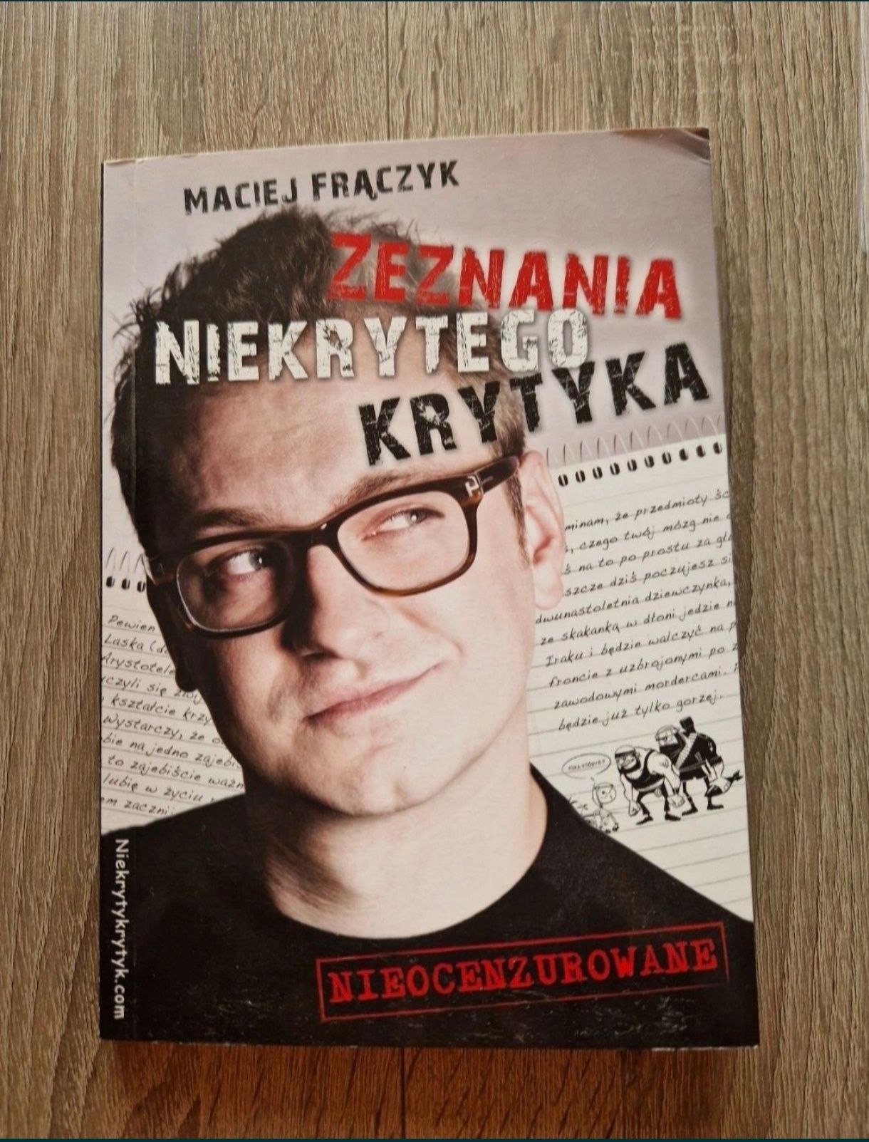 Książka Zeznania niekrytego Krytyka niekryty krytyk